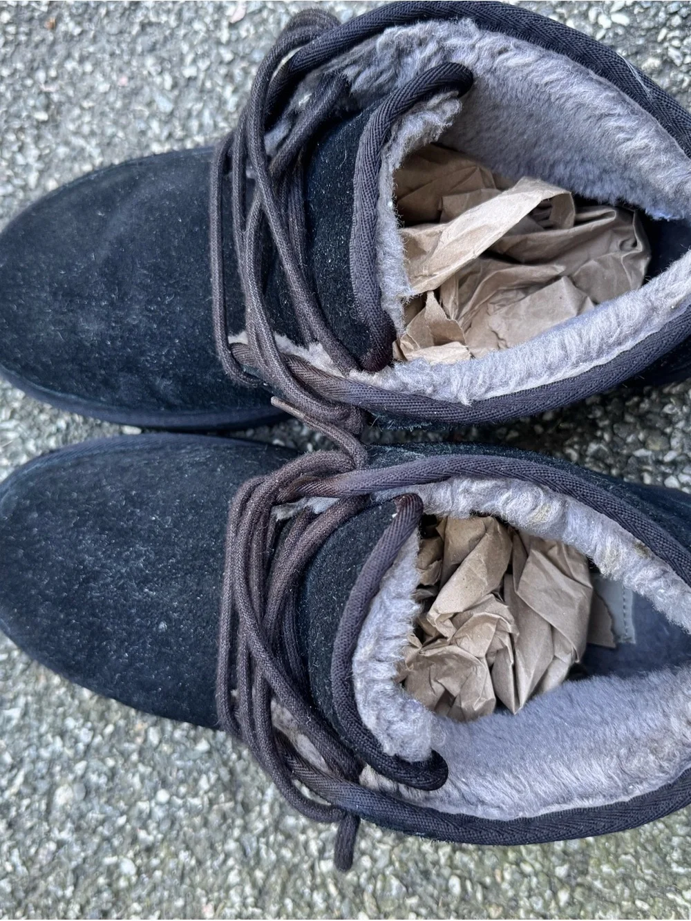 UGG Men's Black Suede Chukka Boots